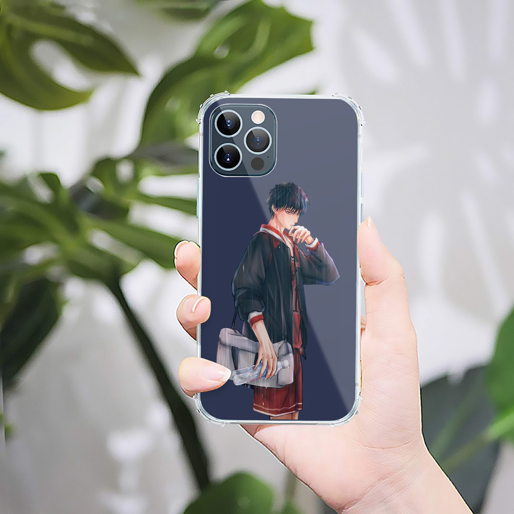 （画像用） SLAM DUNK／スラムダンク 【iPhone 12シリーズ対応】透明スマホケース（クリアソフトケース）